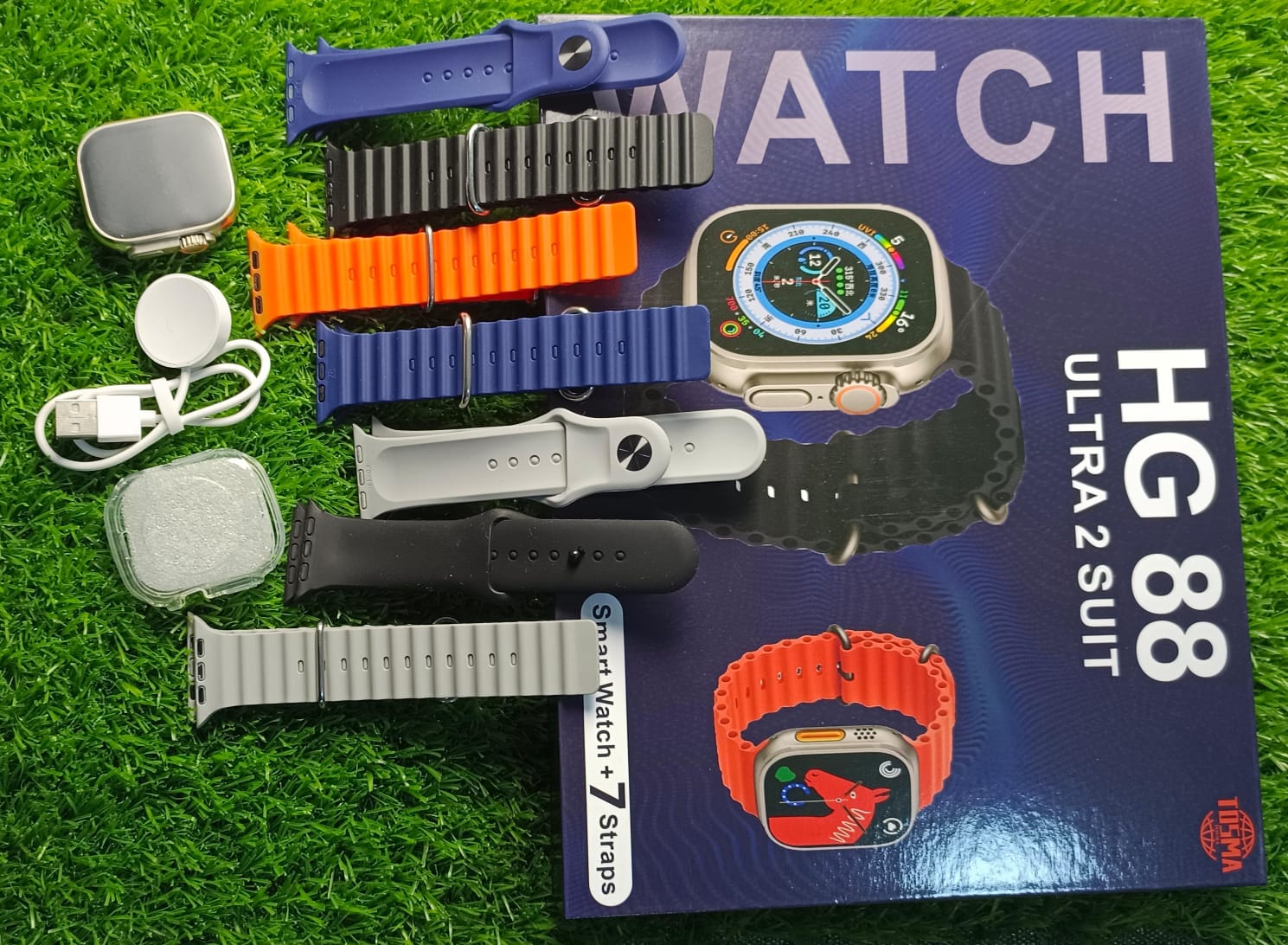 HG 88 Ultra 2 Suit - Smart watch - HD Display -Wireless User Manual - With 7+1 Smart Watch - New Arrival - (SMART WATCH)