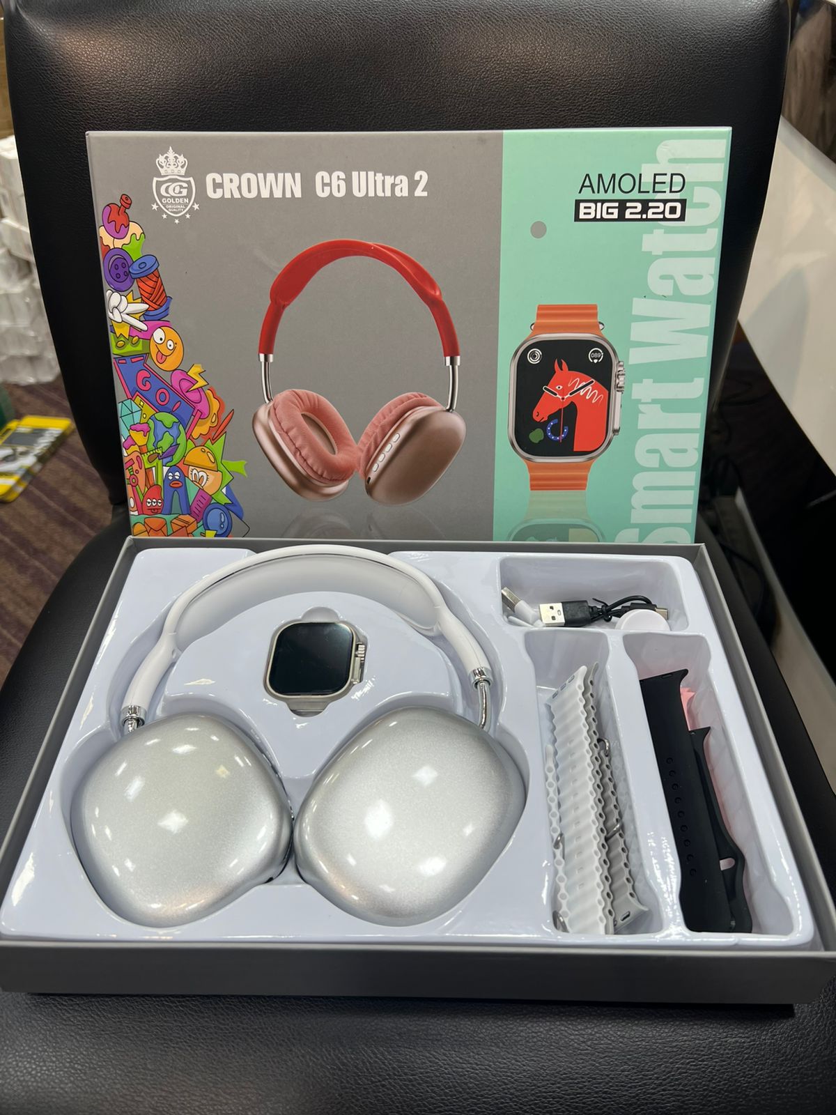 Crown c6 Ultra 2 (Smart Watch)