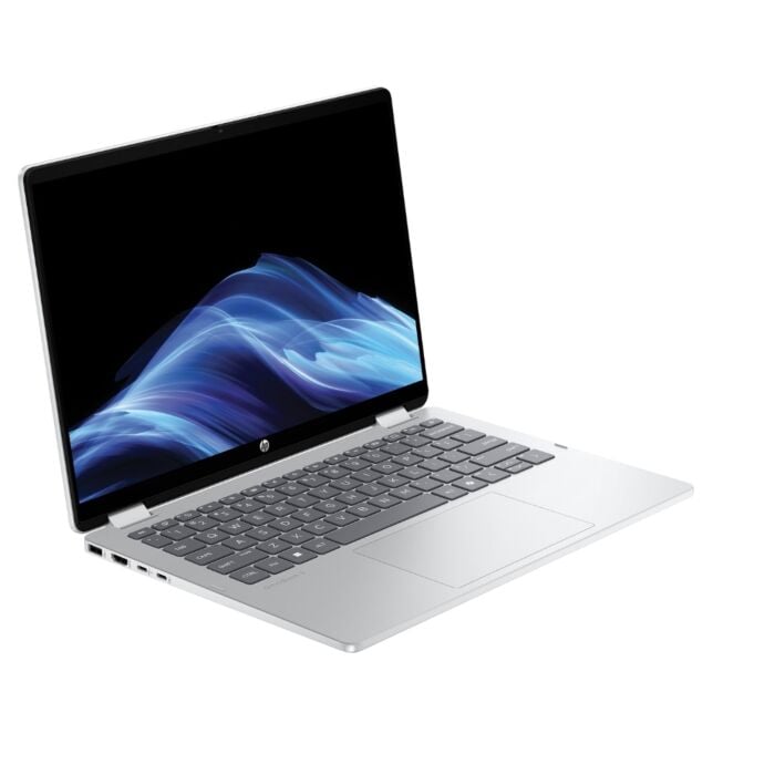 HP OmniBook 5 Flip 14 FP0023dx - Intel Core 7 150U Processor 16-GB 512GB NVME Intel Integrated GC 14.0" 2K WUXGA 1200p IPS LED Touchscreen Convertible Display Backlit KB W11 Glacier Silver (Brand New)